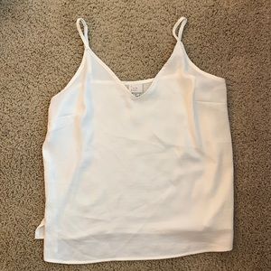 Ivory blouse tank. Size M